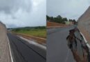 കൂരിയാട് ദേശീയപാതയുടെ സംരക്ഷണ ഭിത്തി വീണ്ടും തകര്‍ന്നു; സര്‍വീസ് റോഡിൽ കൂടുതൽ സ്ഥലങ്ങളിൽ വിള്ളൽ