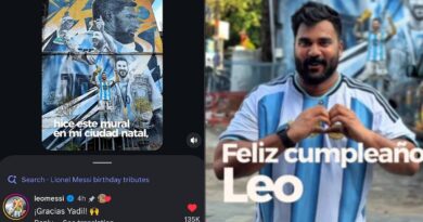 റീലിന് കമന്റിട്ടത് സാക്ഷാൽ ലയണൽ മെസ്സി…! ത്രില്ലിൽ യാദിൽ