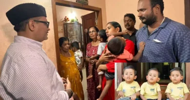 എസ്എംഎ ബാധിതരായ കുരുന്നുകളെ സന്ദര്‍ശിച്ച് മുനവ്വറലി ശിഹാബ് തങ്ങള്‍